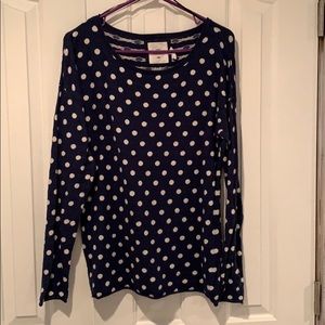 Polka dot sweater
